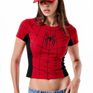 Spider Grid Baby Tee